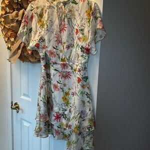 Parker Floral Print Mini Dress